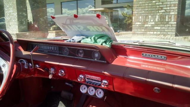 1963 White Buick Skylark Convertible