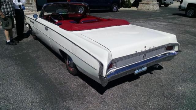 1963 White Buick Skylark Convertible