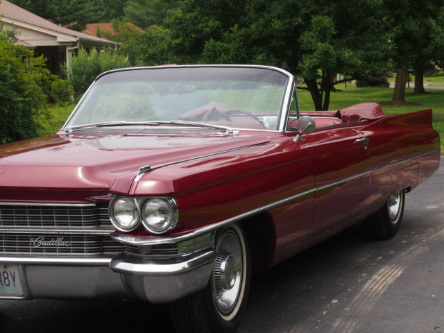 1963 Red Cadillac Other Convertible