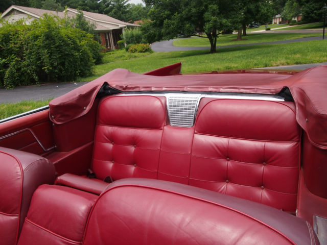 1963 Red Cadillac Other Convertible