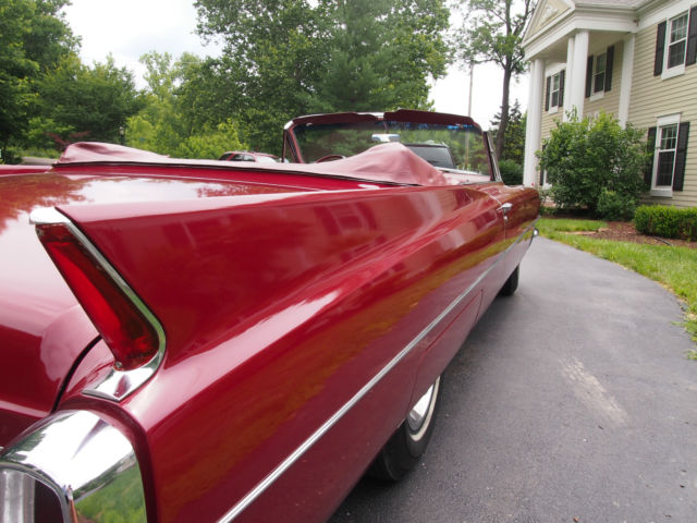 1963 Red Cadillac Other Convertible