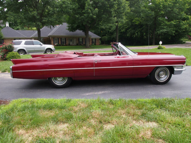 1963 Red Cadillac Other Convertible