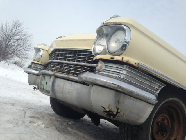 1963 White Cadillac DeVille