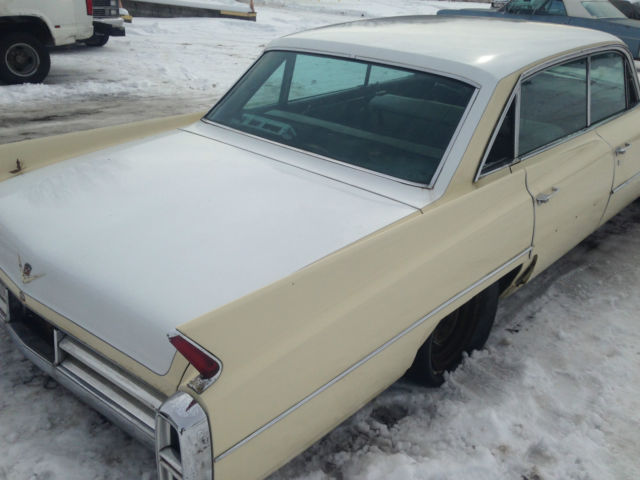 1963 White Cadillac DeVille