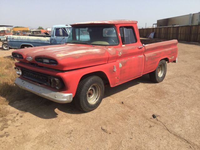 1963 Red Chevrolet C-10 Pickup