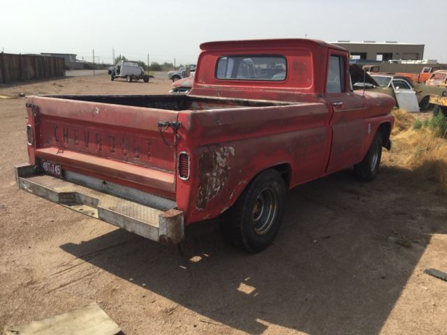 1963 Red Chevrolet C-10 Pickup