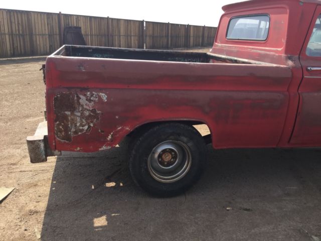 1963 Red Chevrolet C-10 Pickup