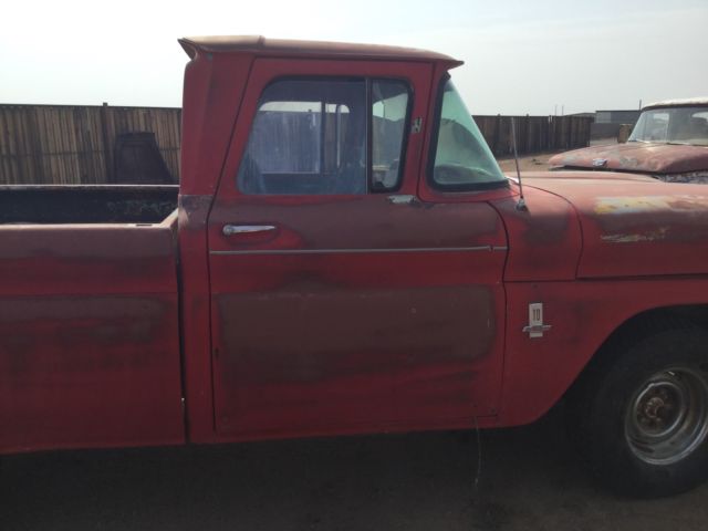 1963 Red Chevrolet C-10 Pickup