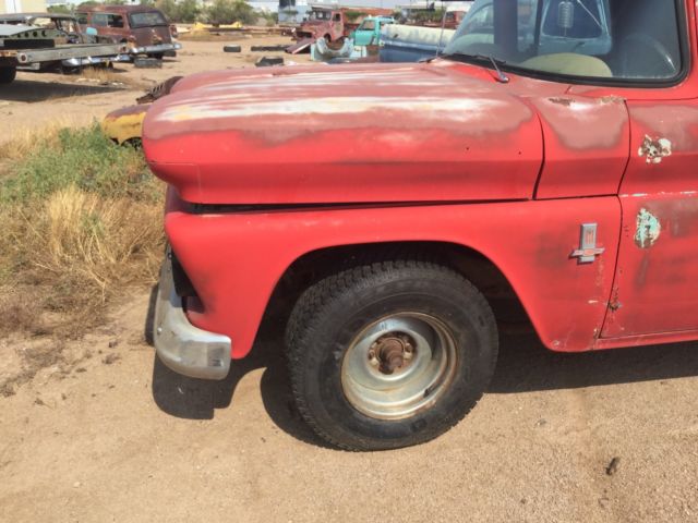 1963 Red Chevrolet C-10 Pickup
