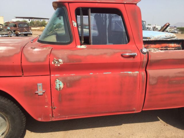 1963 Red Chevrolet C-10 Pickup