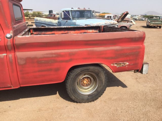 1963 Red Chevrolet C-10 Pickup