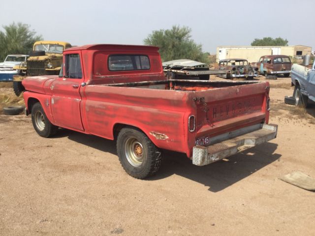 1963 Red Chevrolet C-10 Pickup