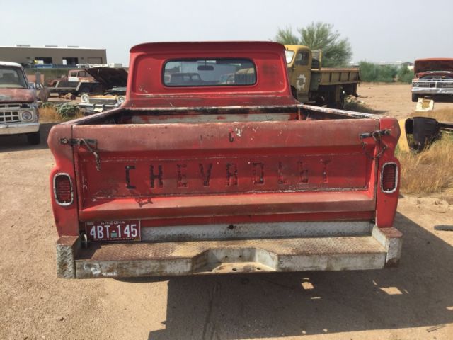 1963 Red Chevrolet C-10 Pickup