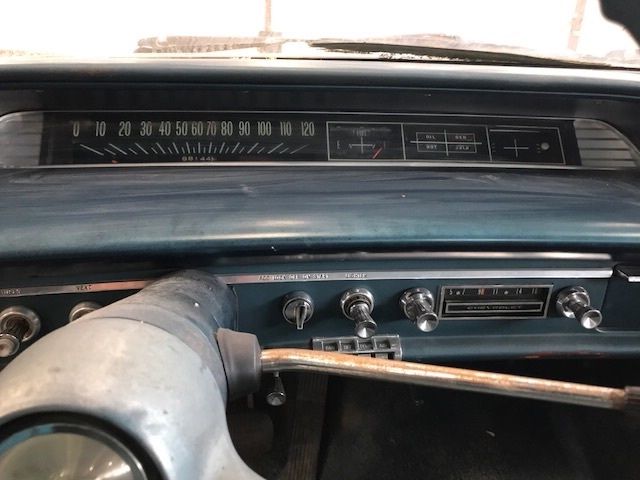 1963 Blue Chevrolet Bel Air/150/210 Sedan