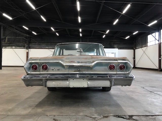 1963 Blue Chevrolet Bel Air/150/210 Sedan