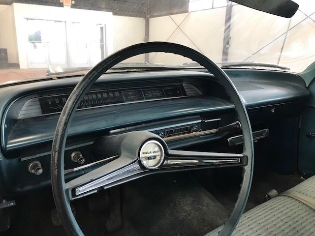 1963 Blue Chevrolet Bel Air/150/210 Sedan