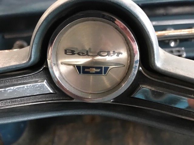 1963 Blue Chevrolet Bel Air/150/210 Sedan