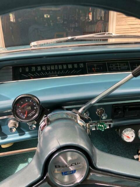 1963 Turquise Chevrolet Bel Air/150/210 Coupe