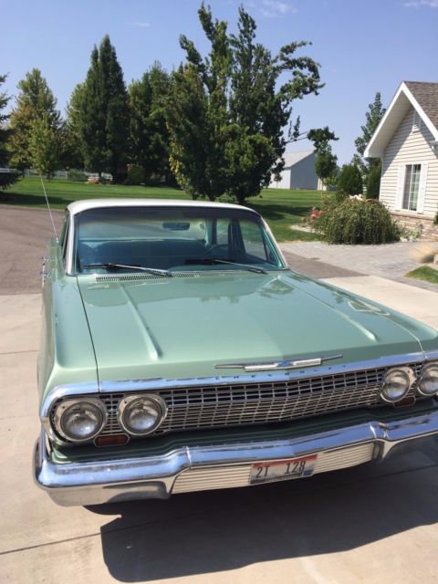 1966 Teal Chevrolet Bel Air/150/210 Sedan