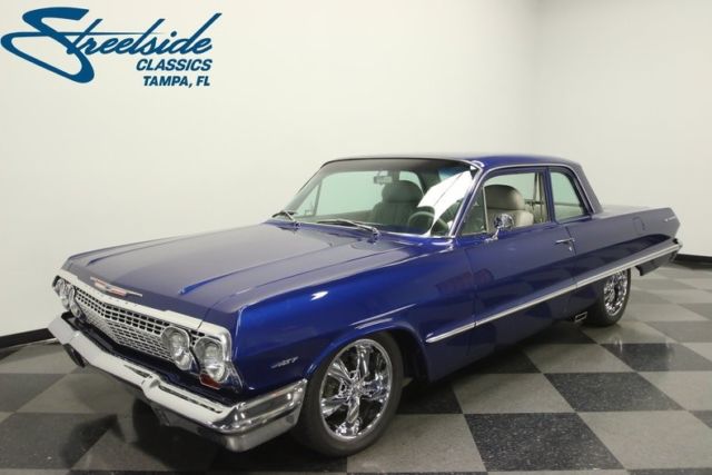 1963 Blue Chevrolet Bel Air/150/210 Coupe