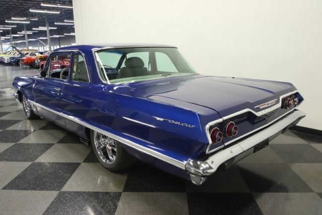 1963 Blue Chevrolet Bel Air/150/210 Coupe
