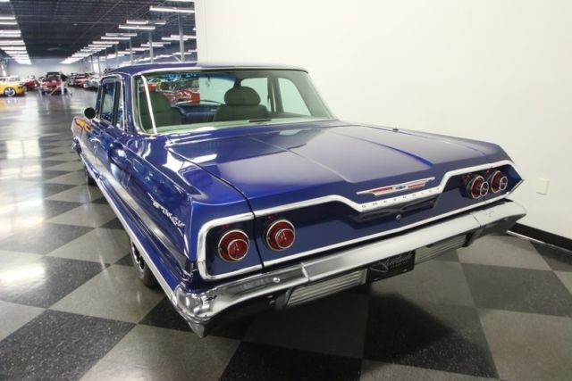 1963 Blue Chevrolet Bel Air/150/210 Coupe