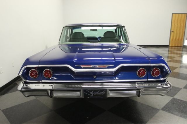 1963 Blue Chevrolet Bel Air/150/210 Coupe