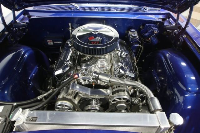 1963 Blue Chevrolet Bel Air/150/210 Coupe