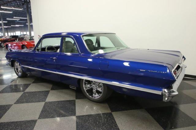 1963 Blue Chevrolet Bel Air/150/210 Coupe