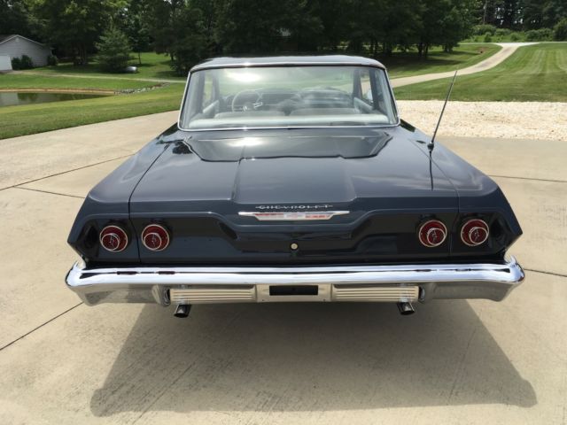 1963 White Chevrolet Impala