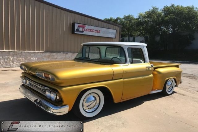 1963 Gold Chevrolet C-10 --