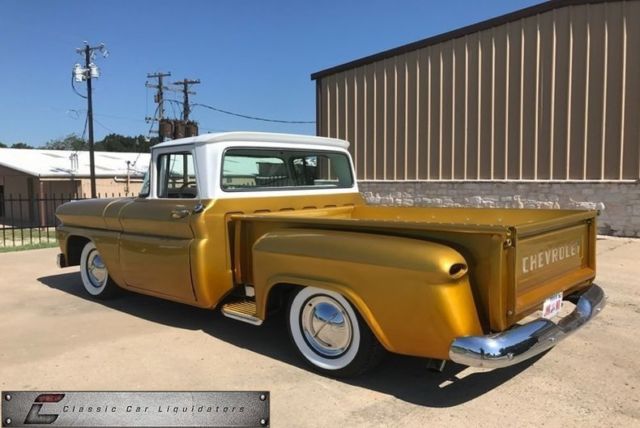 1963 Gold Chevrolet C-10 --