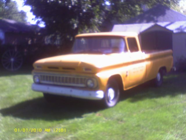 1963 Yellow Chevrolet C-10