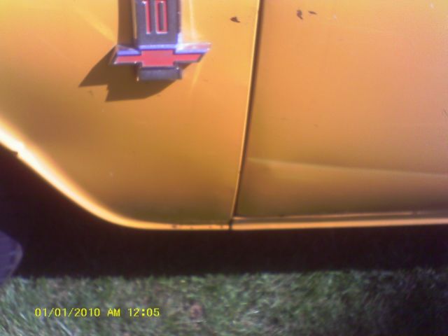 1963 Yellow Chevrolet C-10