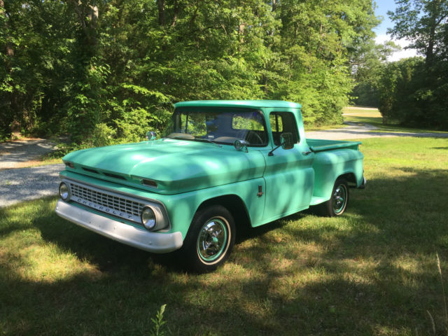 1963 Green Chevrolet C-10