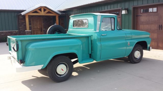 1963 Turquoise Chevrolet C-10