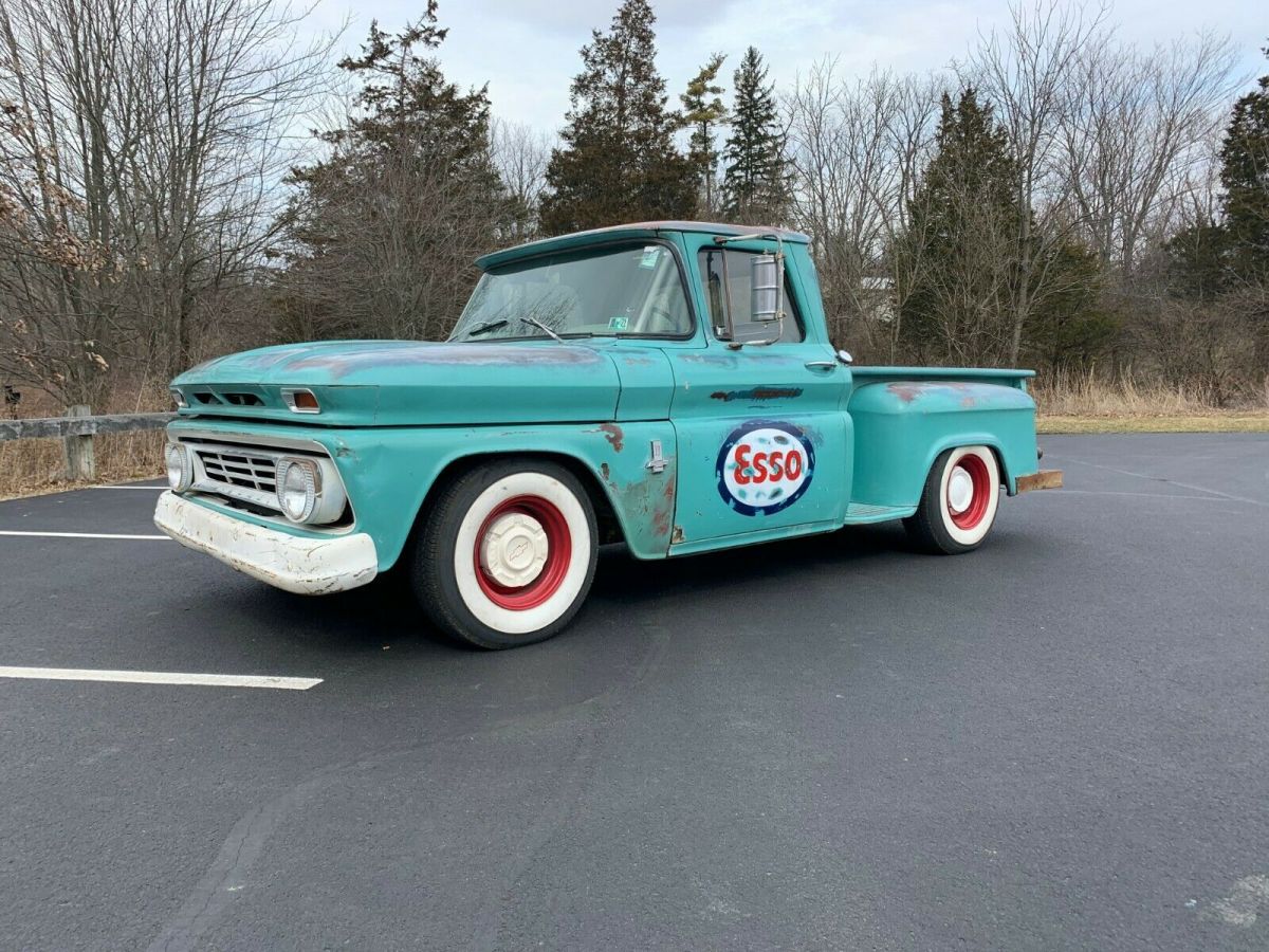1963 Green Chevrolet C-10 Standard Cab Pickup