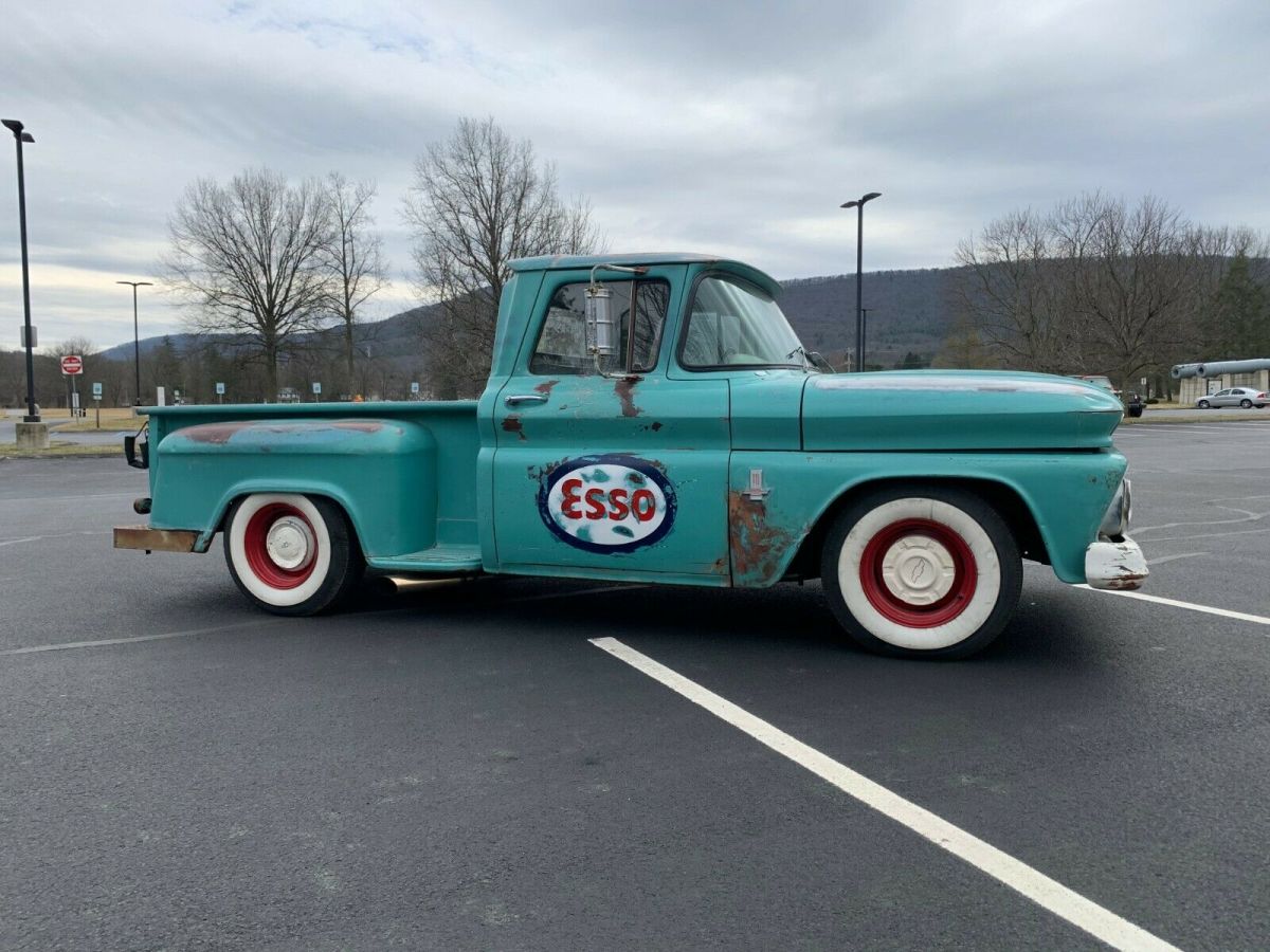 1963 Green Chevrolet C-10 Standard Cab Pickup