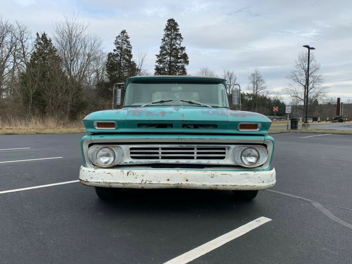 1963 Green Chevrolet C-10 Standard Cab Pickup