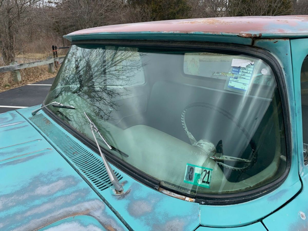 1963 Green Chevrolet C-10 Standard Cab Pickup