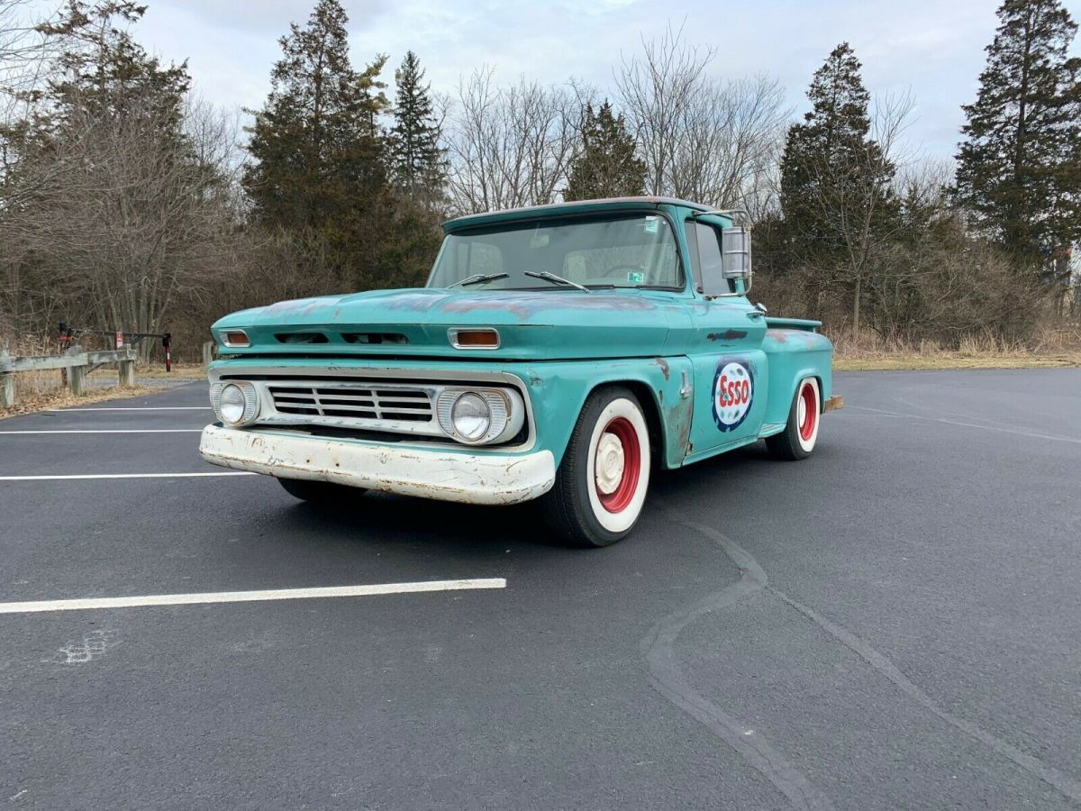 1963 Green Chevrolet C-10 Standard Cab Pickup