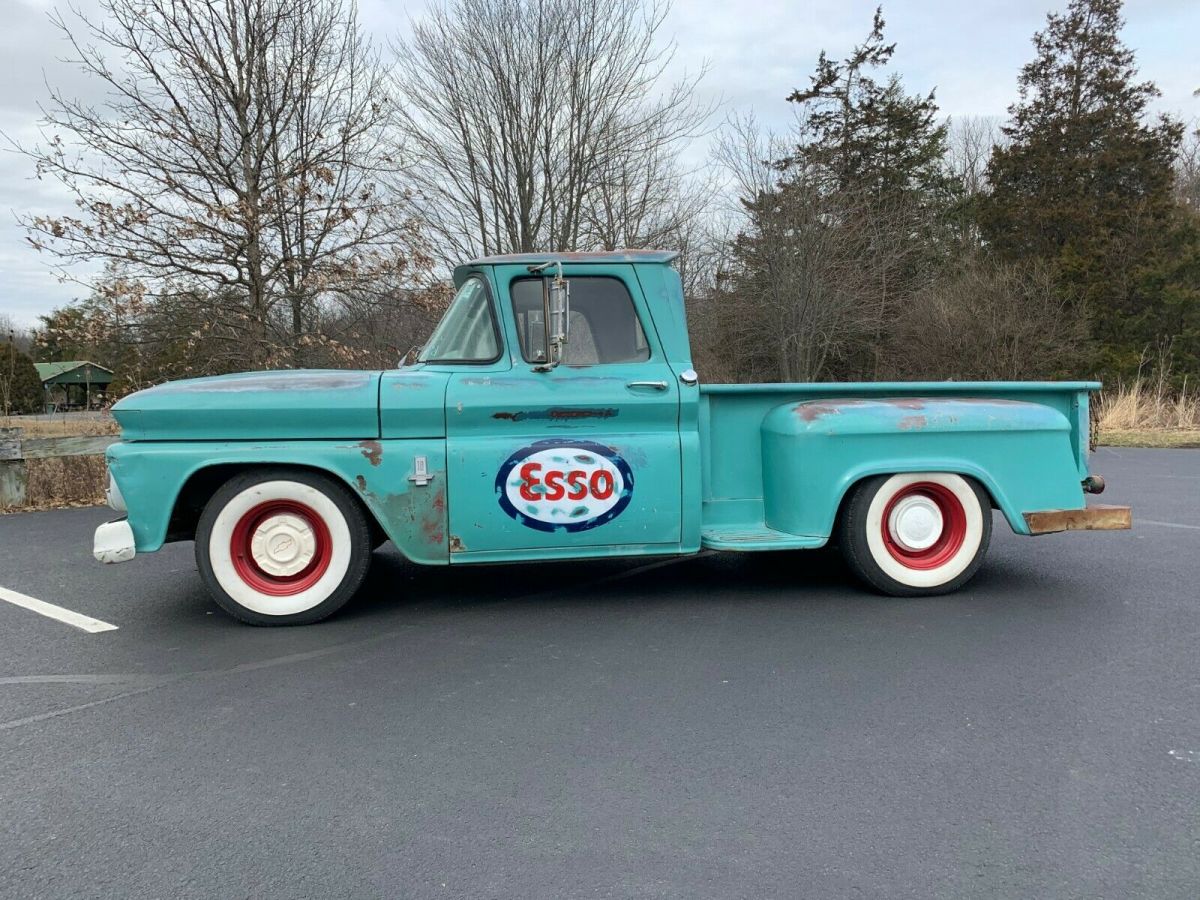 1963 Green Chevrolet C-10 Standard Cab Pickup