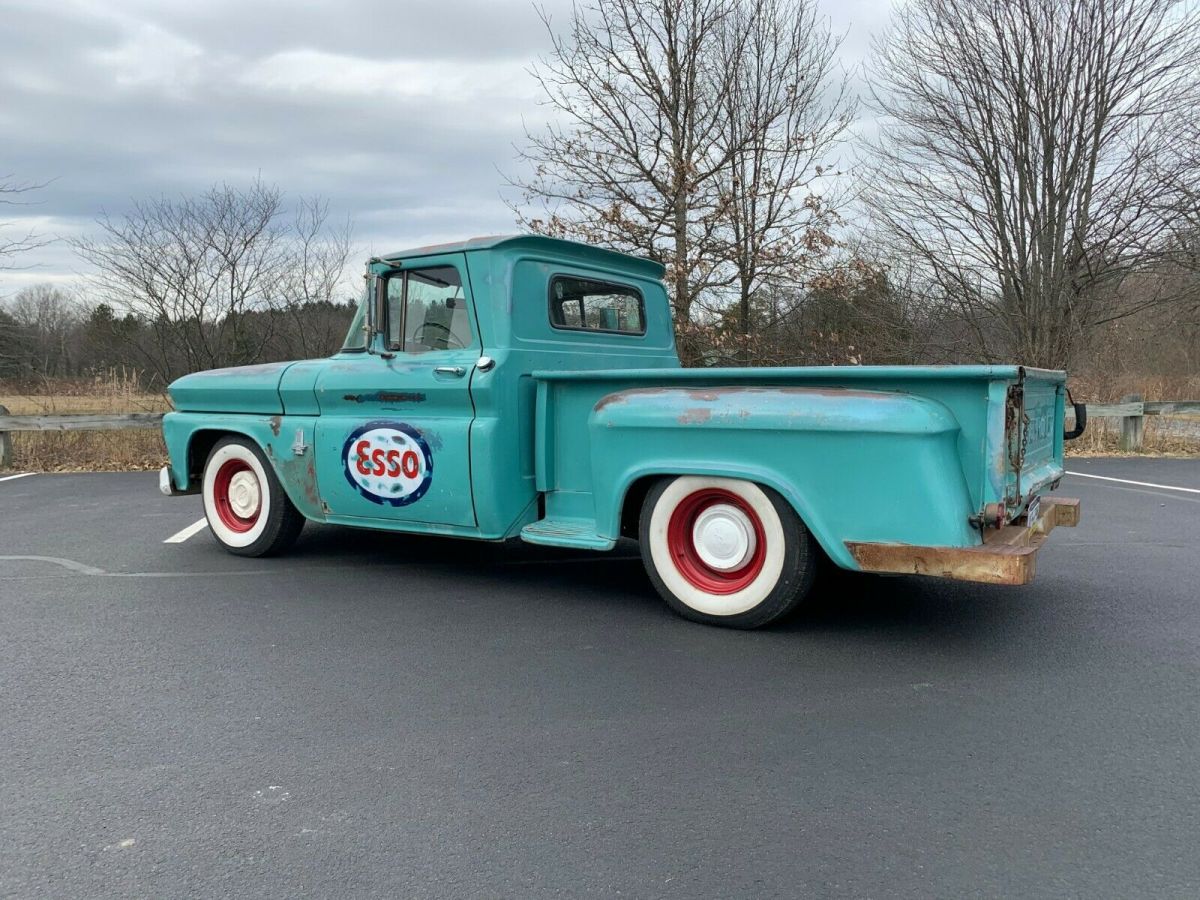 1963 Green Chevrolet C-10 Standard Cab Pickup