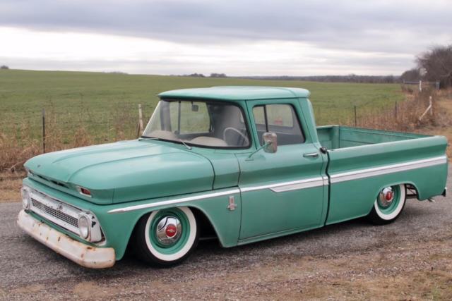1963 Green Chevrolet C-10 Standard Cab Pickup