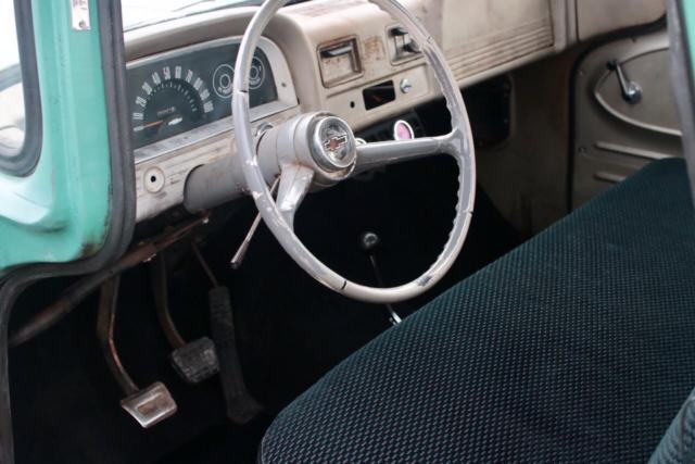 1963 Green Chevrolet C-10 Standard Cab Pickup