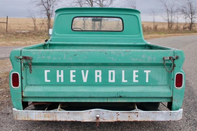 1963 Green Chevrolet C-10 Standard Cab Pickup