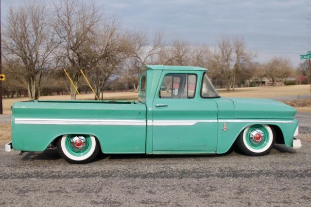 1963 Green Chevrolet C-10 Standard Cab Pickup