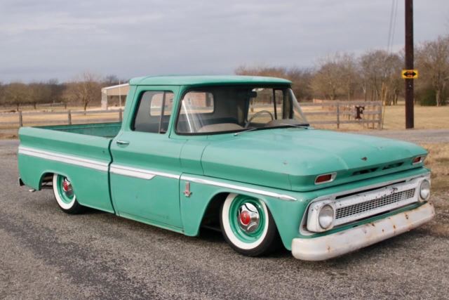 1963 Green Chevrolet C-10 Standard Cab Pickup