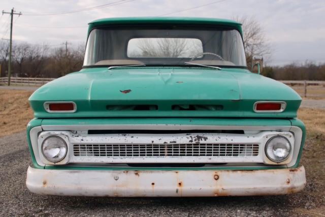 1963 Green Chevrolet C-10 Standard Cab Pickup