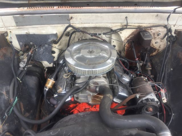 1963 White Chevrolet C-10 Long bed